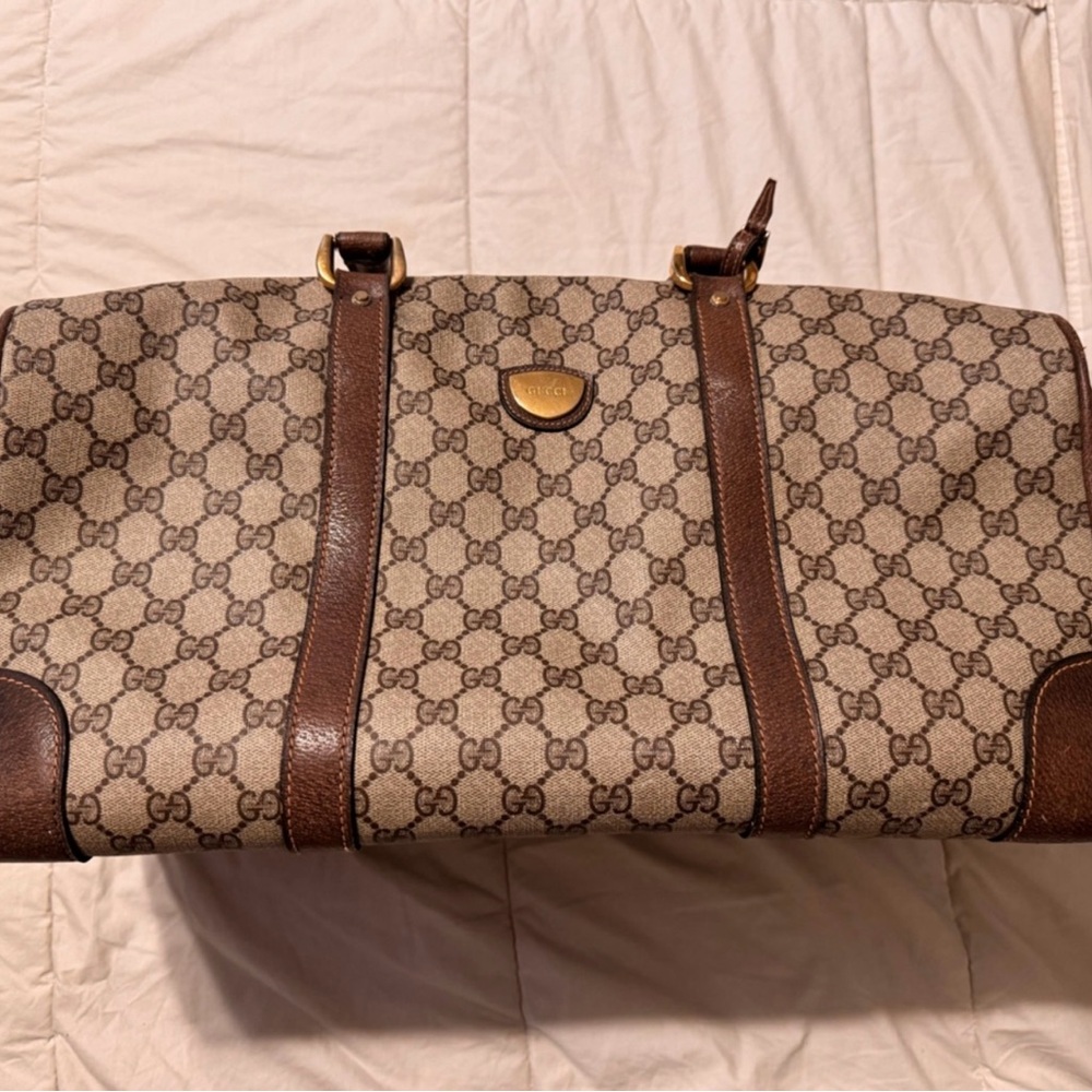 Vintage Gucci duffle bag from the 80s great condition - Picture 5 of 6